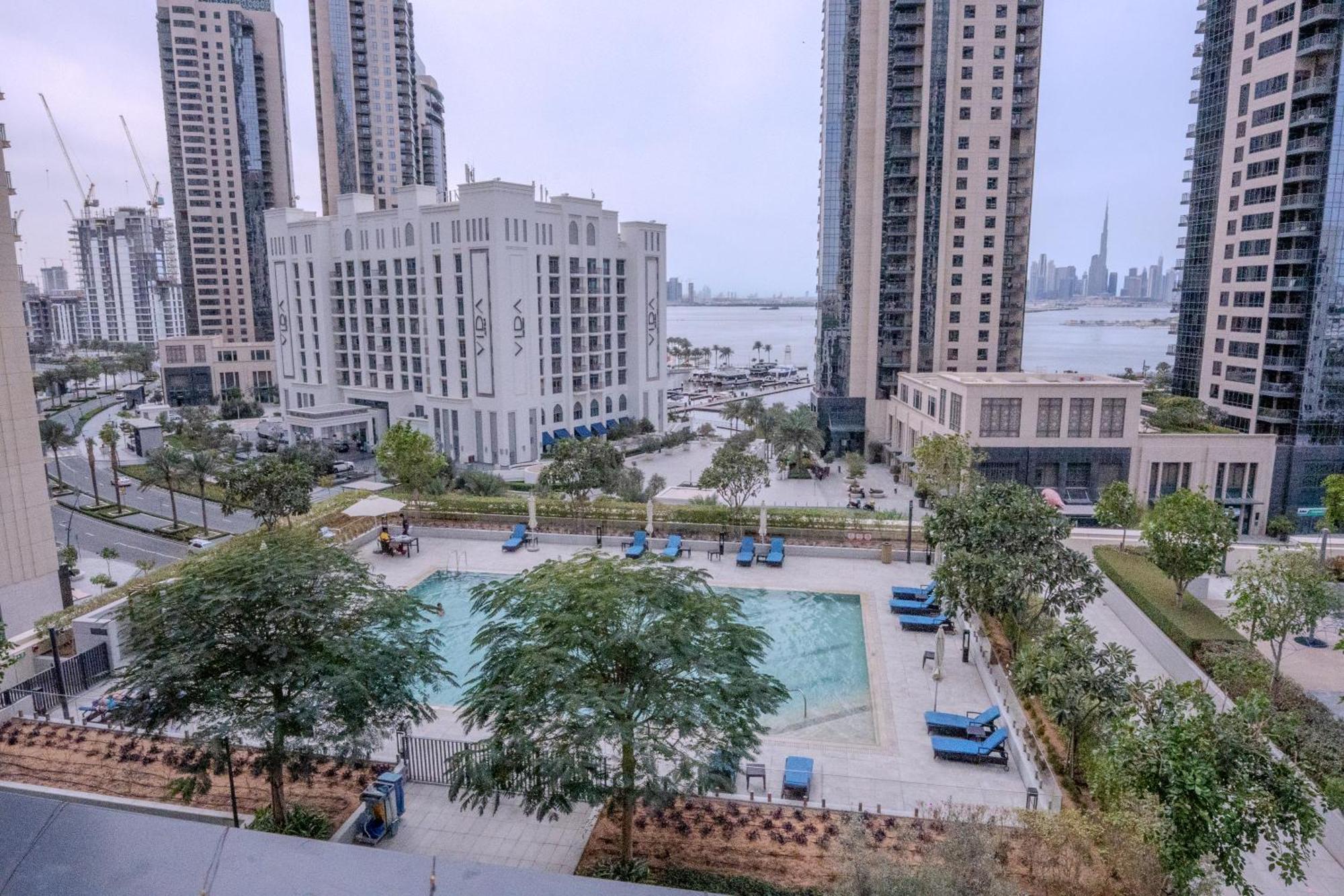 3Br Haven With Burj Views By Magnoliasvhr Dubai Exterior foto