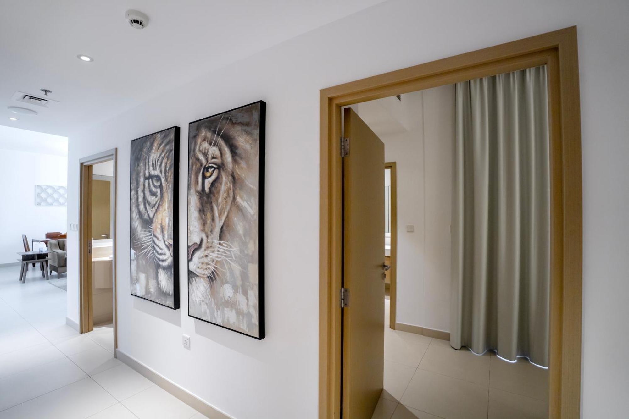 3Br Haven With Burj Views By Magnoliasvhr Dubai Exterior foto