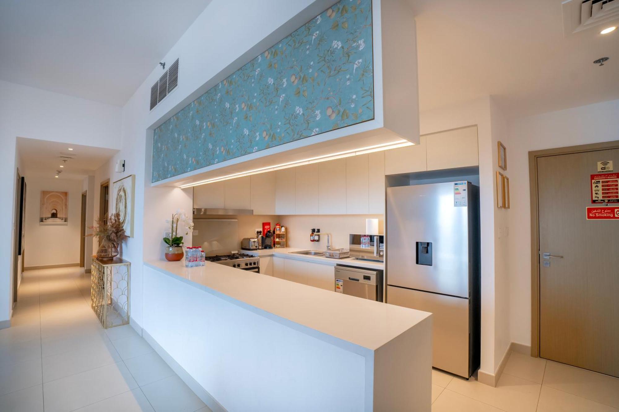 3Br Haven With Burj Views By Magnoliasvhr Dubai Exterior foto