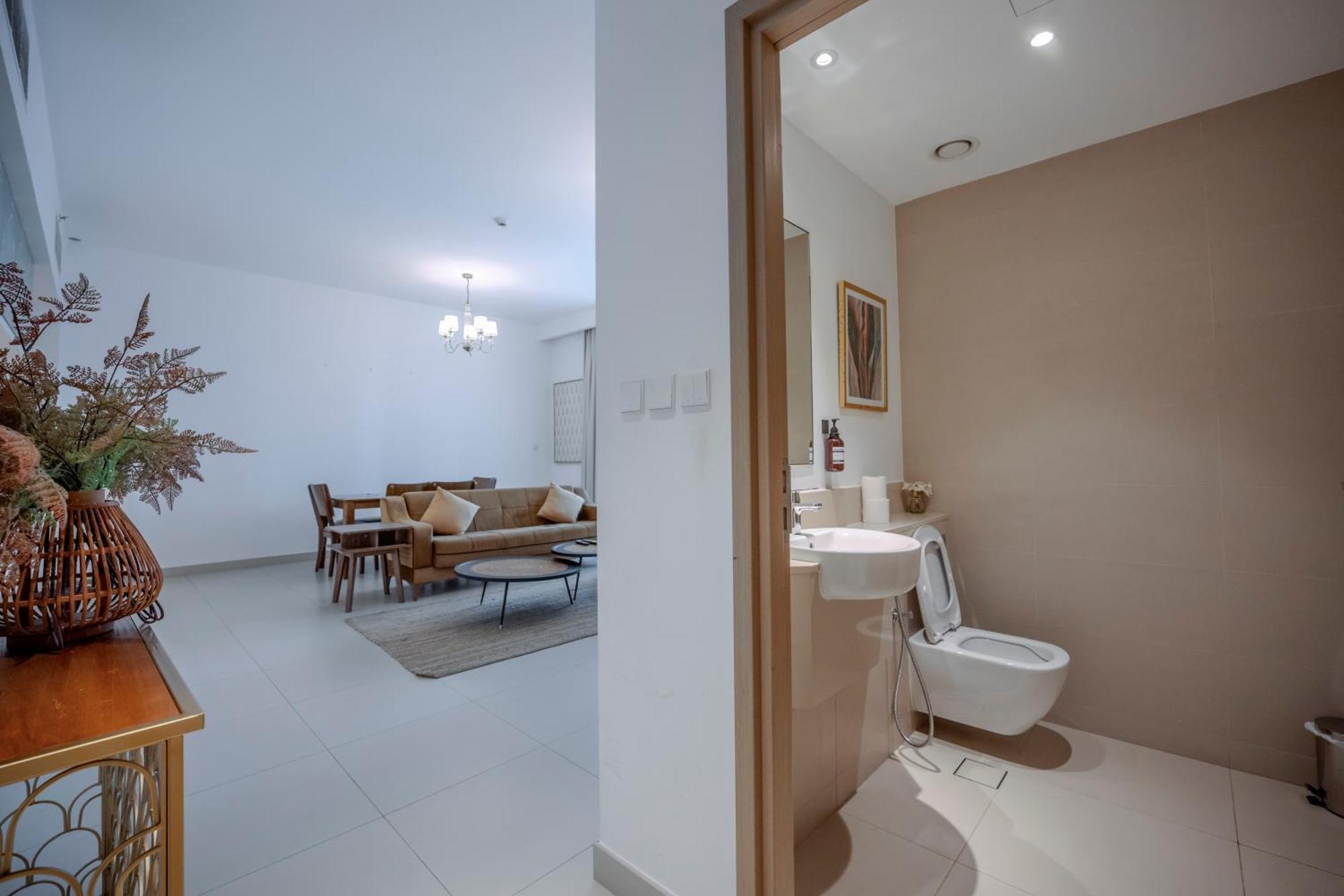 3Br Haven With Burj Views By Magnoliasvhr Dubai Exterior foto