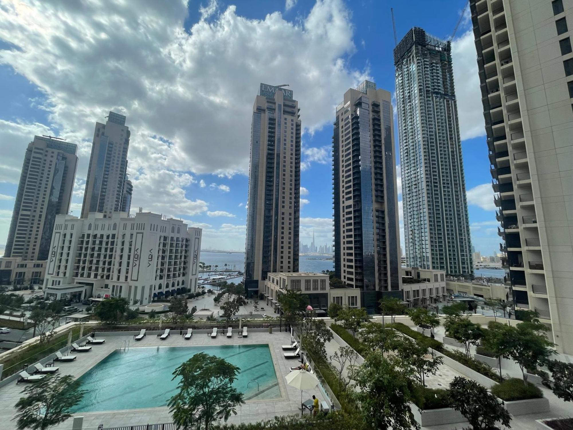 3Br Haven With Burj Views By Magnoliasvhr Dubai Exterior foto
